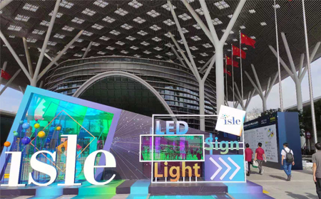 刷屏啦！聲、光、視覺的融合體驗，研色科技帶你把握ISLE 光電展新機遇！